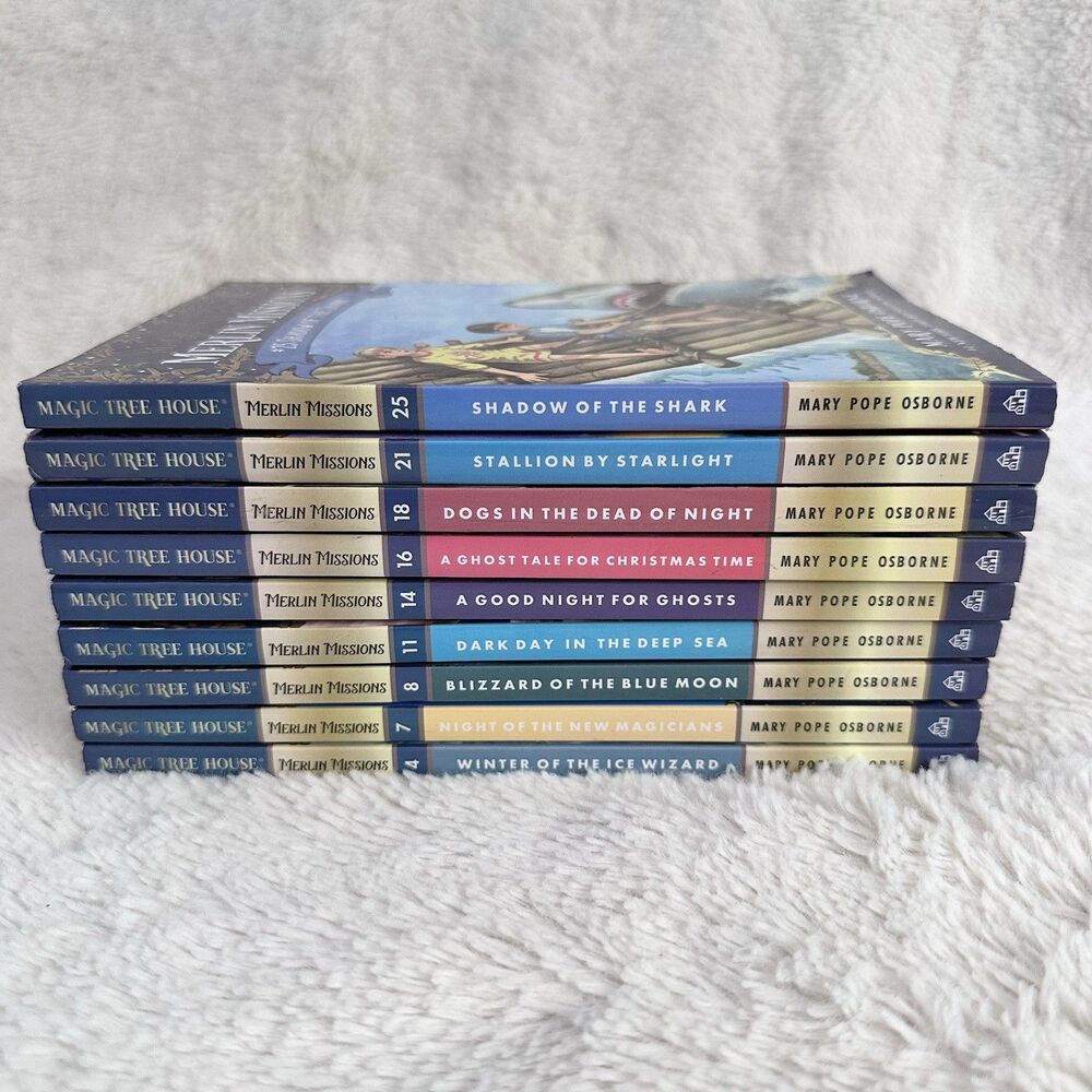 Magic Tree House Merlin Missions Assorted Lot Series Mary Pope Osborne